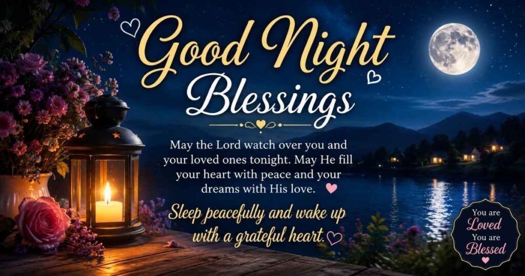 Beautiful Good Night Blessings