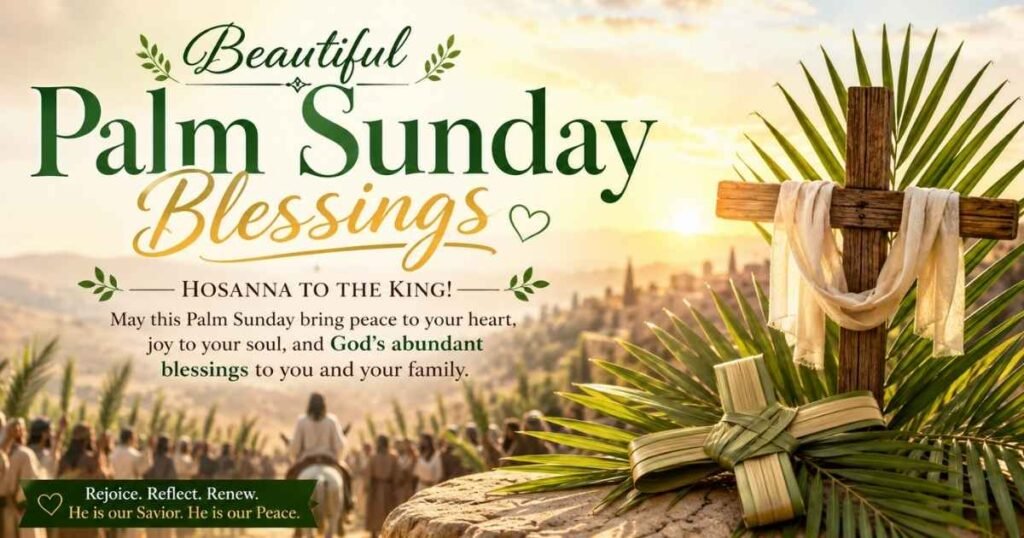 Beautiful Palm Sunday Blessings