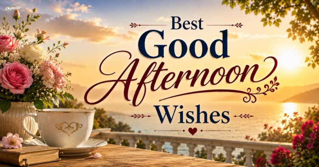 Best Good Afternoon Wishes