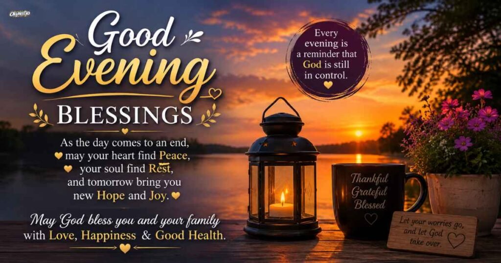 Good Evening Blessings Quotes