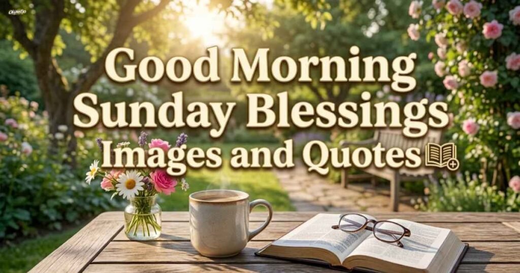 Good Morning Sunday Blessings Images and Quotes