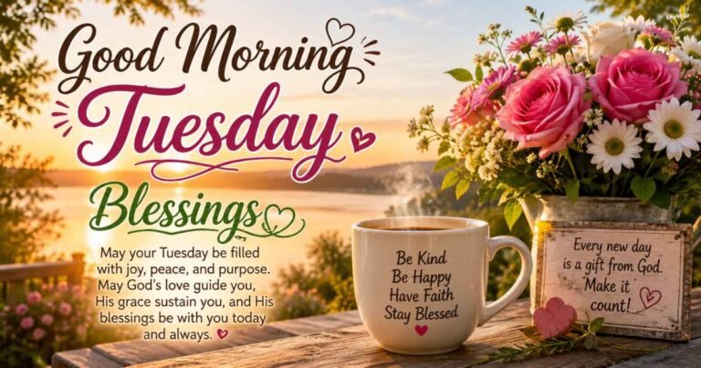Good Morning Tuesday Blessings