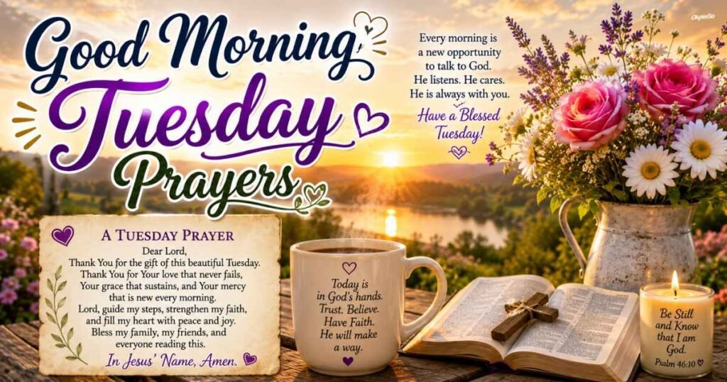 Good Morning Tuesday Prayers