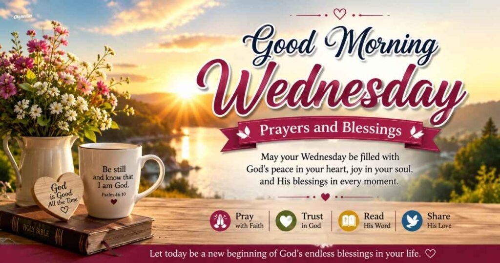 Good Morning Wednesday Prayers and Blessings