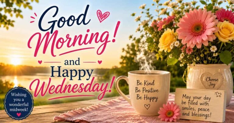Good Morning and Happy Wednesday