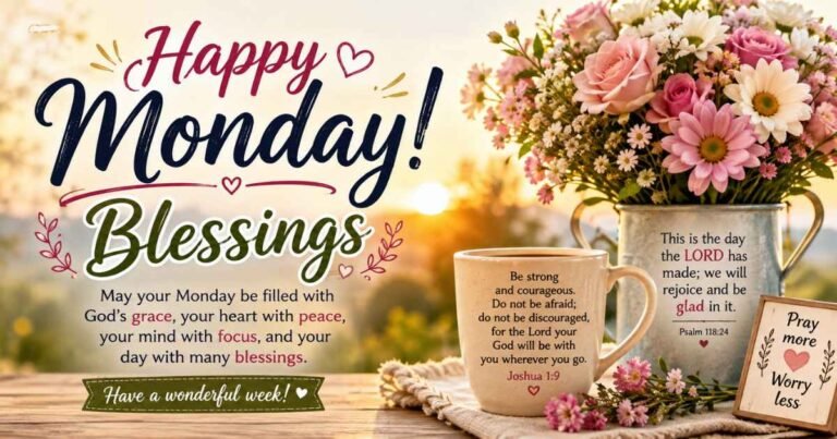 Happy Monday Blessings
