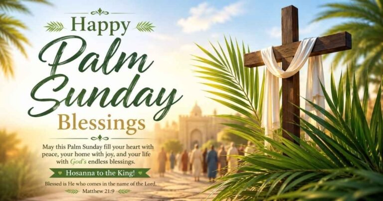 Happy Palm Sunday Blessings
