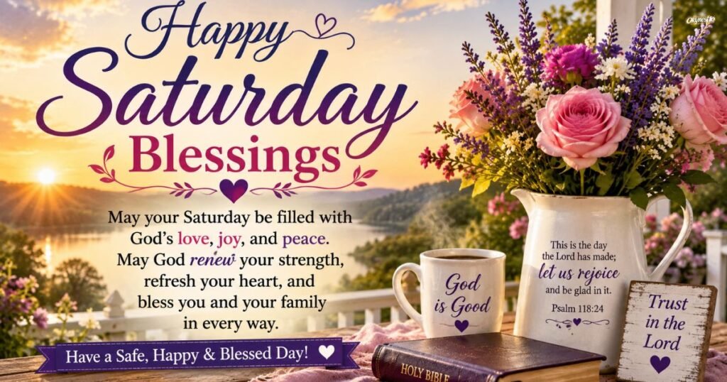 Happy Saturday Blessings