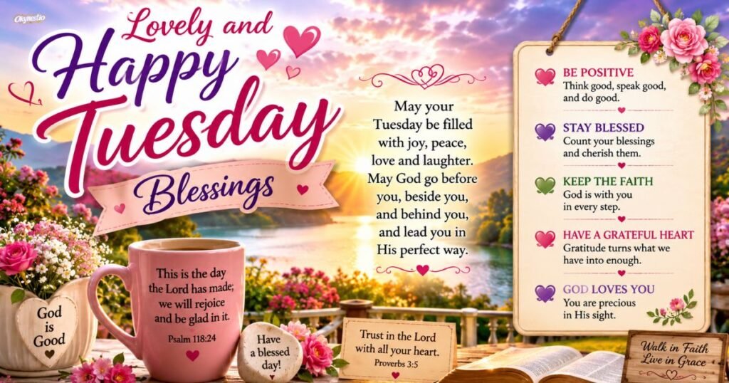 Lovely and Happy Tuesday Blessings