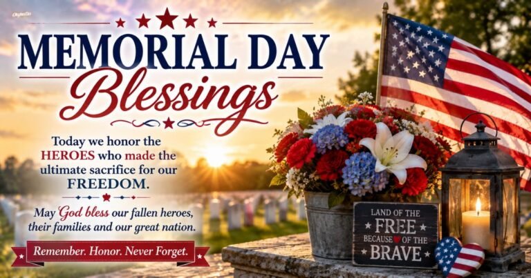 Memorial Day Blessings