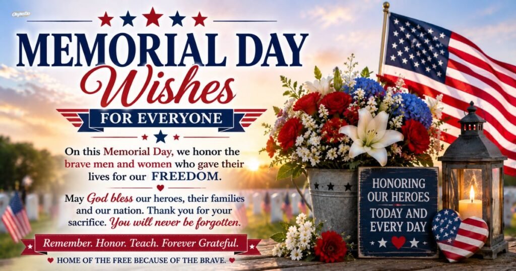 Memorial Day Wishes for Everyone