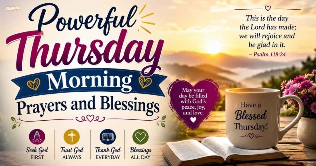 Powerful Thursday Morning Prayers and Blessings