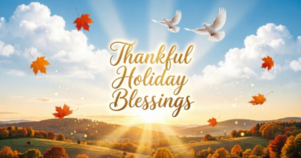 Thankful Holiday Blessings