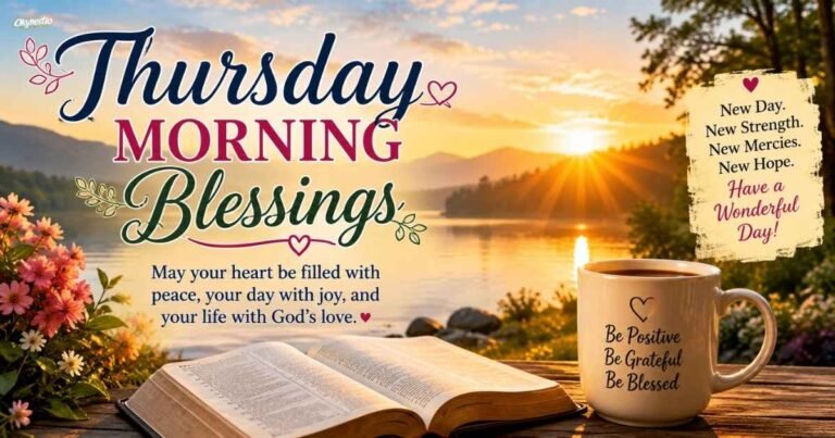 Thursday Morning Blessings