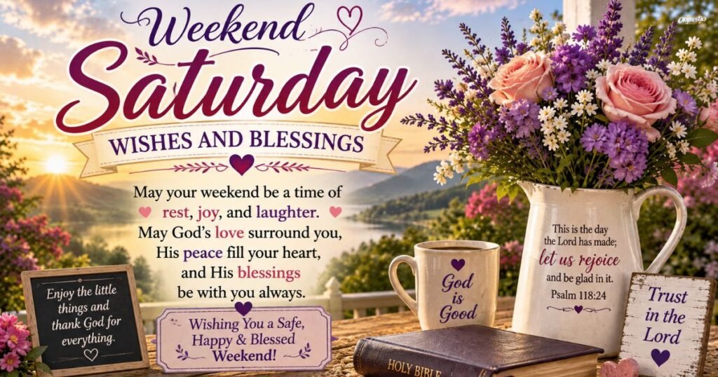 Weekend Saturday Wishes and Blessings