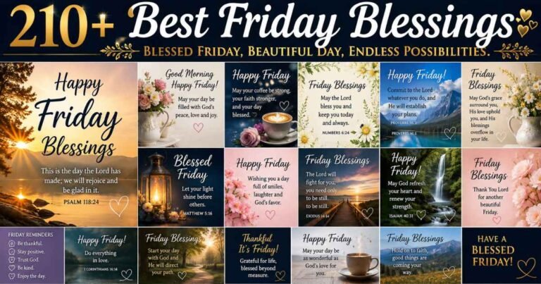 210+ Best Friday Blessings