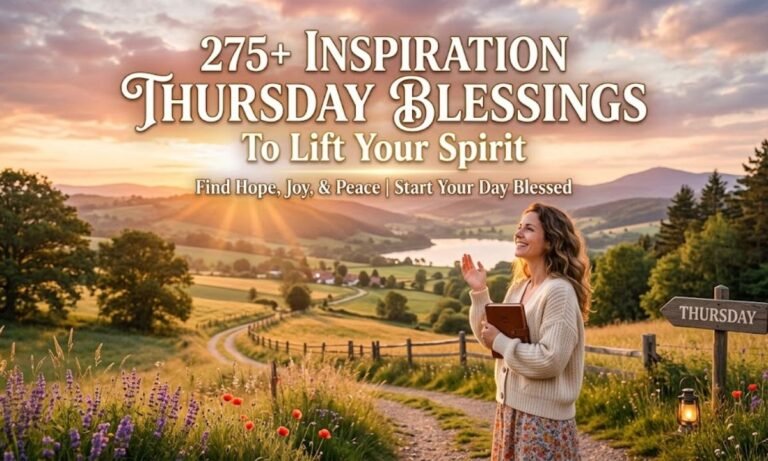 275+ Inspiration Thursday Blessings To Lift Your Spirit