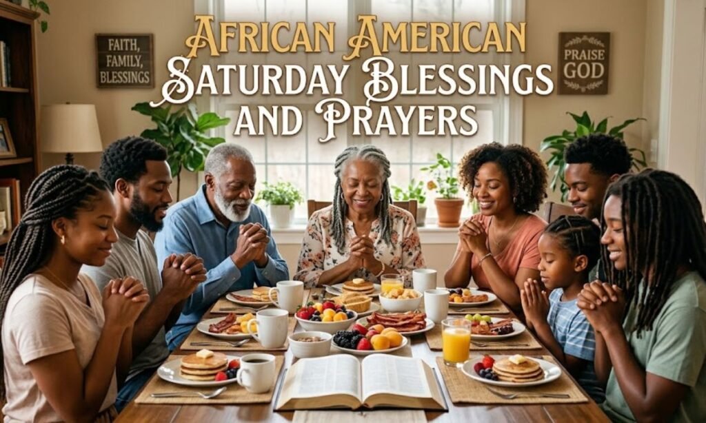 African American Saturday Blessings and Prayers