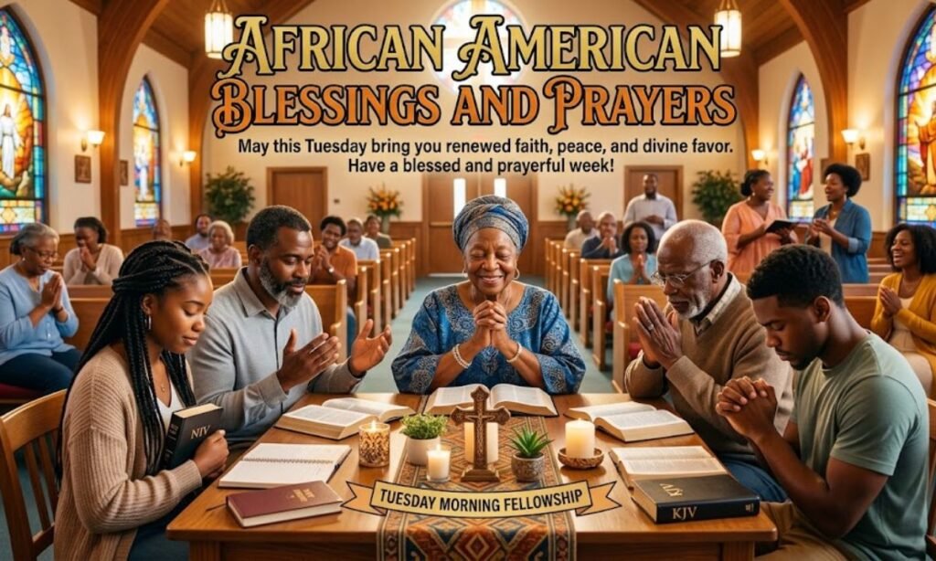 African American Tuesday Blessings and Prayers