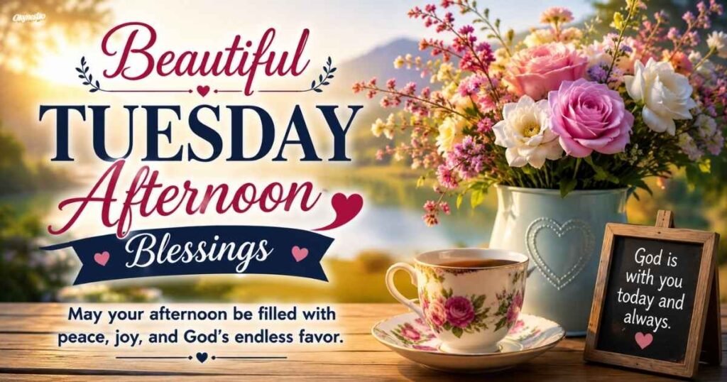 Beautiful Tuesday Afternoon Blessings