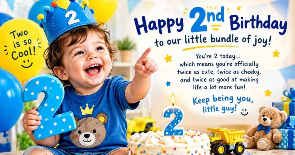 Funny 2nd Birthday Wishes