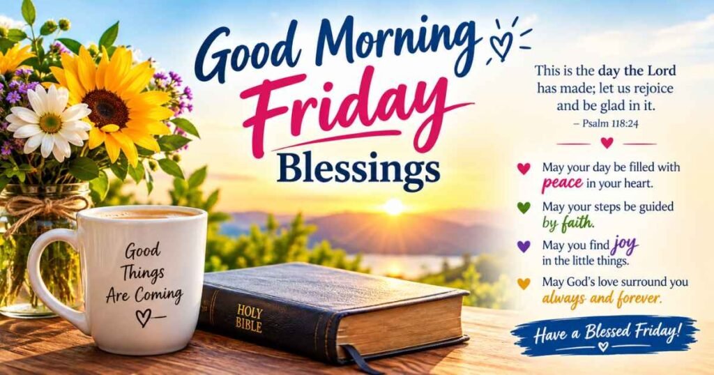 Good Morning Friday Blessings