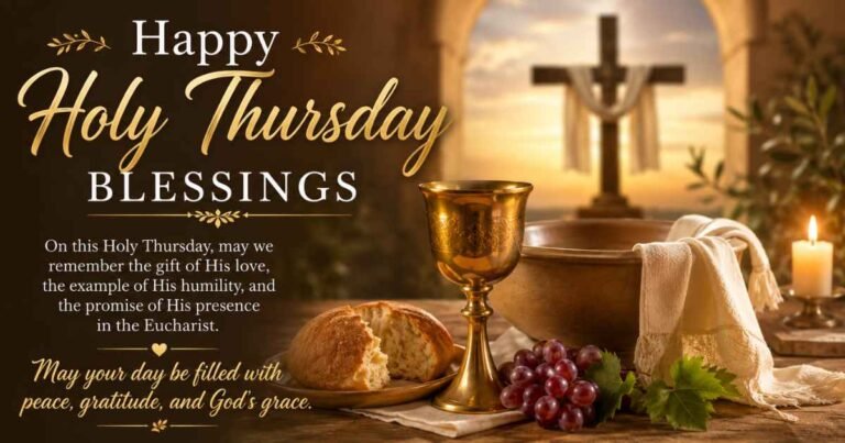 Happy Holy Thursday Blessings