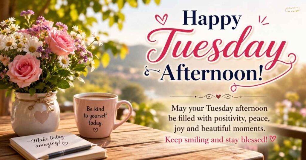Happy Tuesday Afternoon Wishes