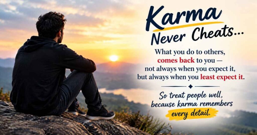 Karma Cheating Quotes for Him