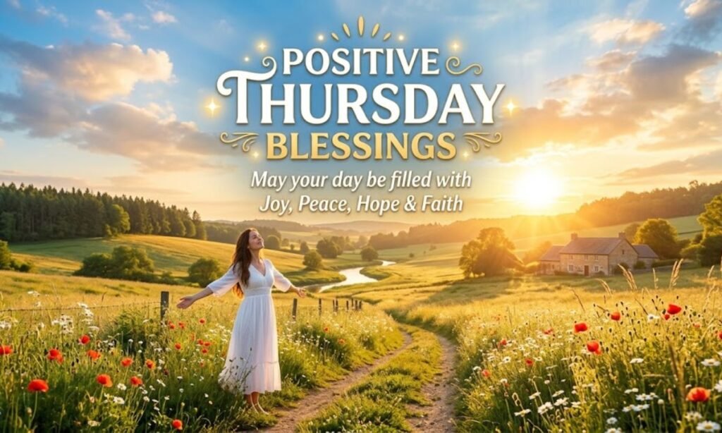 Positive Thursday Blessings Images