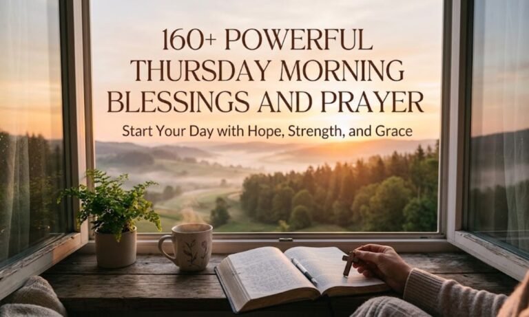 160+ Powerful Thursday Morning Blessings and prayer