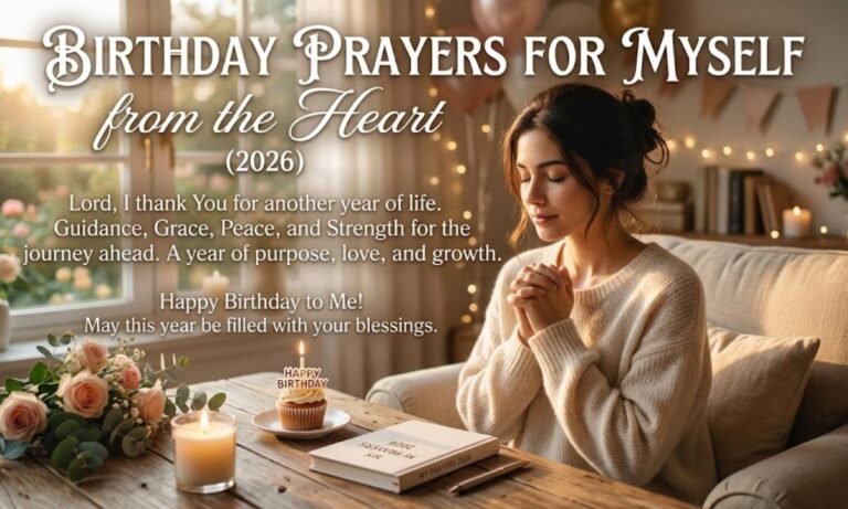 Birthday Prayers for Myself from the Heart (2026) 