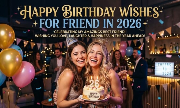 Happy Birthday Wishes for Friend in 2026