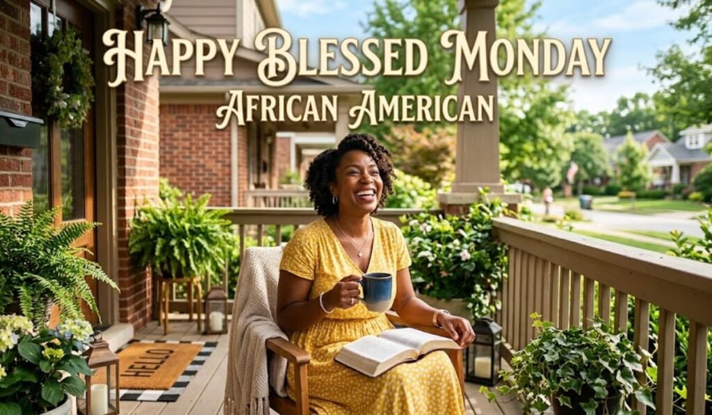 Happy Blessed Monday African American