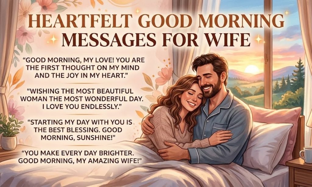 Heartfelt Good Morning Messages for Wife