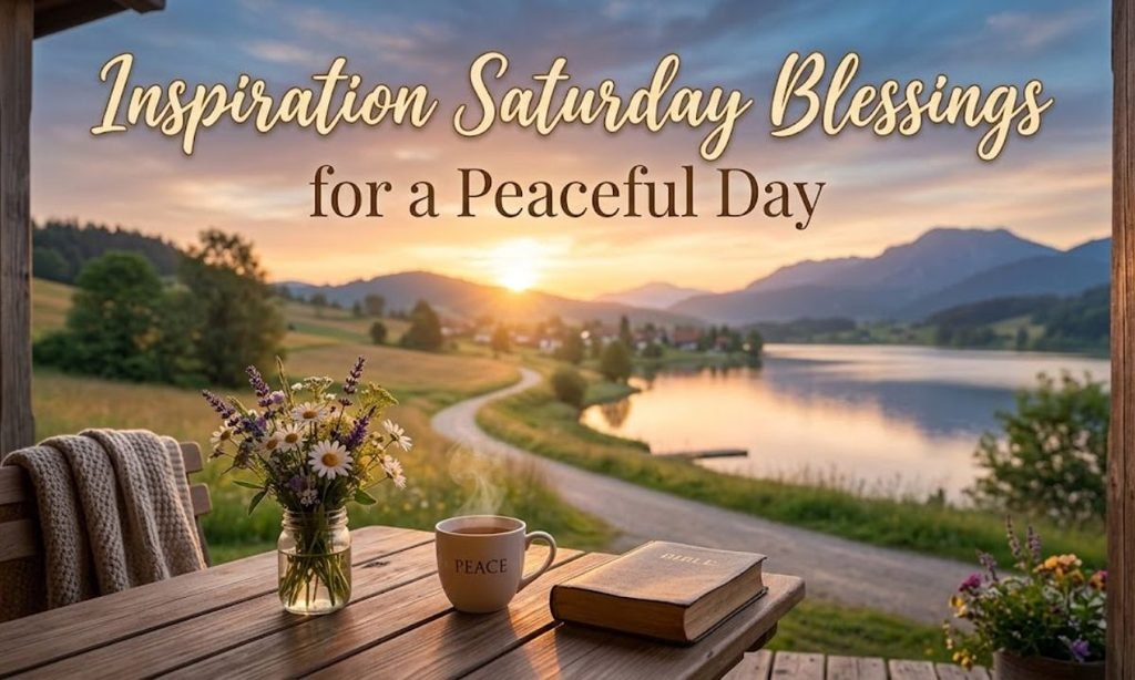  Inspiration Saturday Blessings for a Peaceful Day