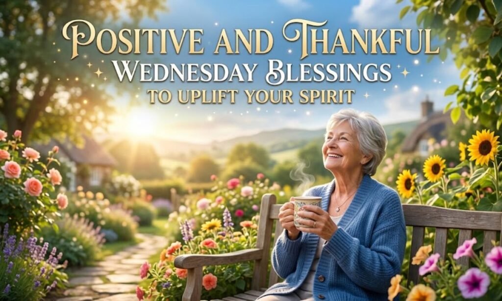 Positive and Thankful Wednesday Blessings to Uplift Your Spirit